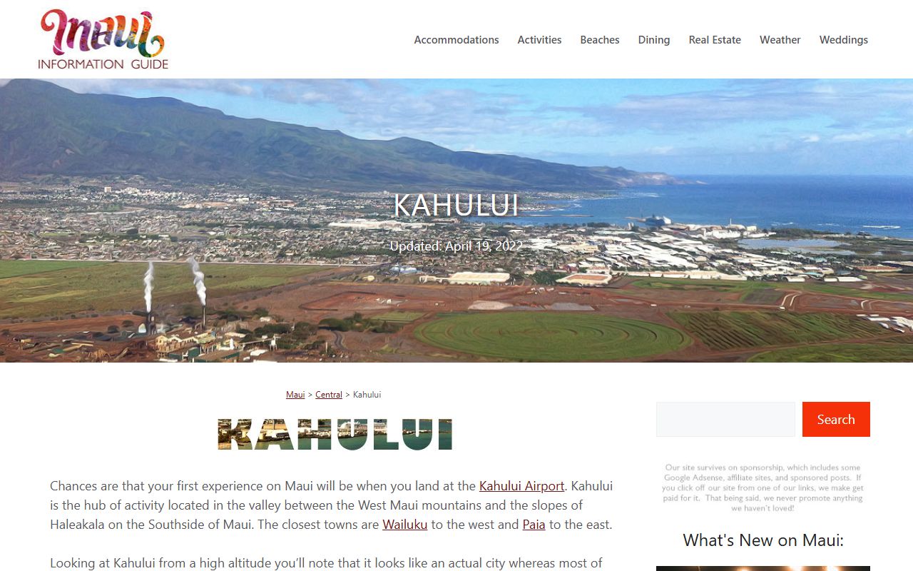 Kahului birth records information guide page