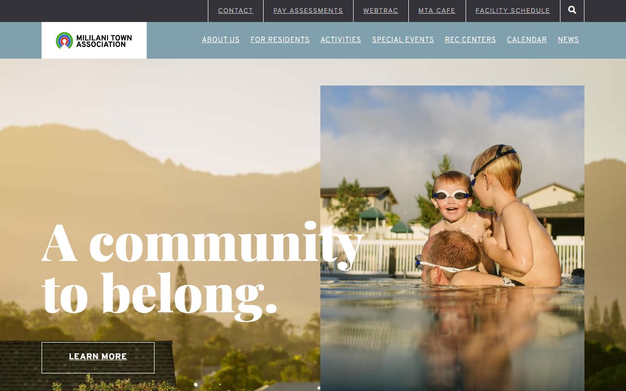 Mililani Town community site birth records